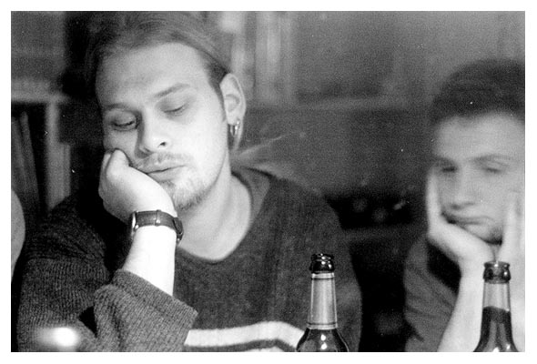 Irgendwo in Ohrstedt. Jens & Frank. 1999.