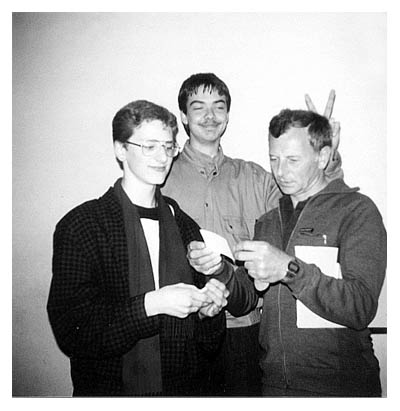 Kai, Oke und Herr Knöbl. 1985.