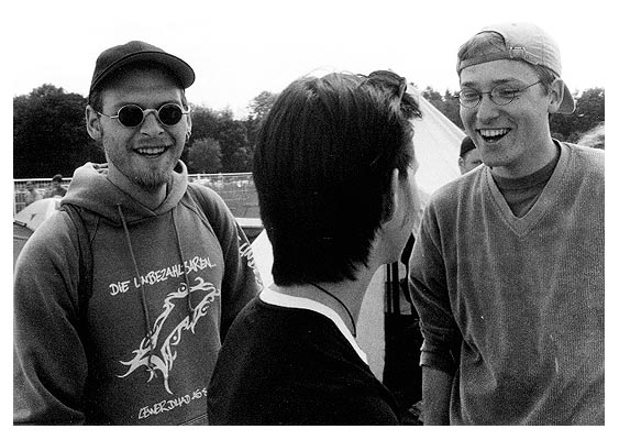 Jens, Mone & Benni. 1999.